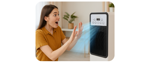 Кондиционер Rainberg 4000W для обогрева и охлаждения.