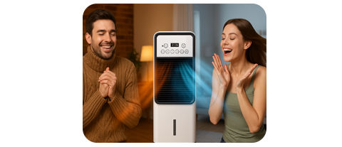 Кондиционер Rainberg 4000W для обогрева и охлаждения.